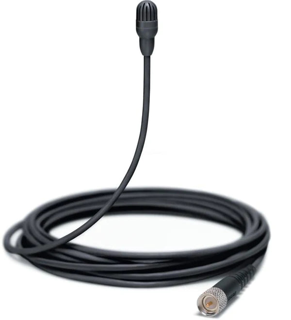 Shure TL47B/O-MDOT-A Microphone Lavalier - Shure TL47B/O-MDOT-A TwinPlex Omnidirectional Lavalier Microphone with Accessories (Microdot, Black)