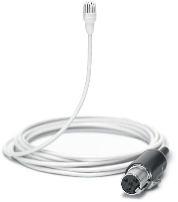 Shure TL47W/O-MTQG-A Microphone Lavalier - Shure TL47W/O-MTQG-A TwinPlex Omnidirectional Lavalier Microphone with Accessories (TA4F, White)