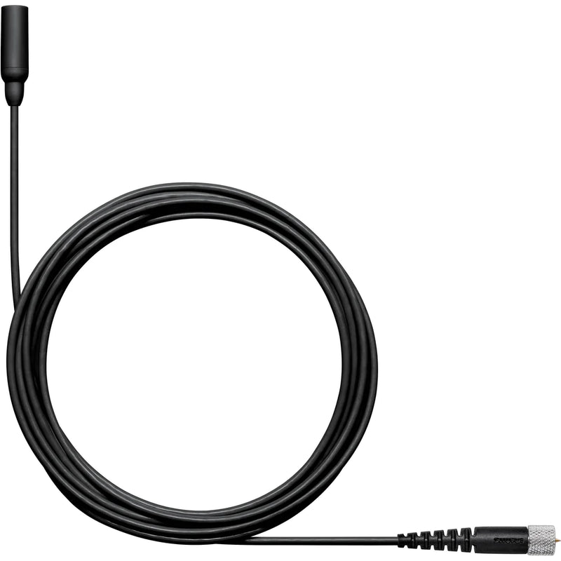 Shure TL48B/O-MDOT-A Microphone Lavalier - Shure TL48B/O-MDOT-A TwinPlex Omnidirectional Lavalier Microphone (Microdot, Black)