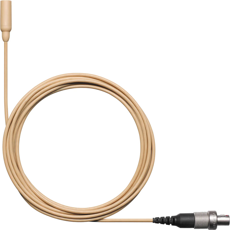 Shure TL48T/O-LEMO-A Microphone Lavalier - Shure TL48T/O-LEMO-A TwinPlex Omnidirectional Lavalier Microphone (LEMO, Tan)