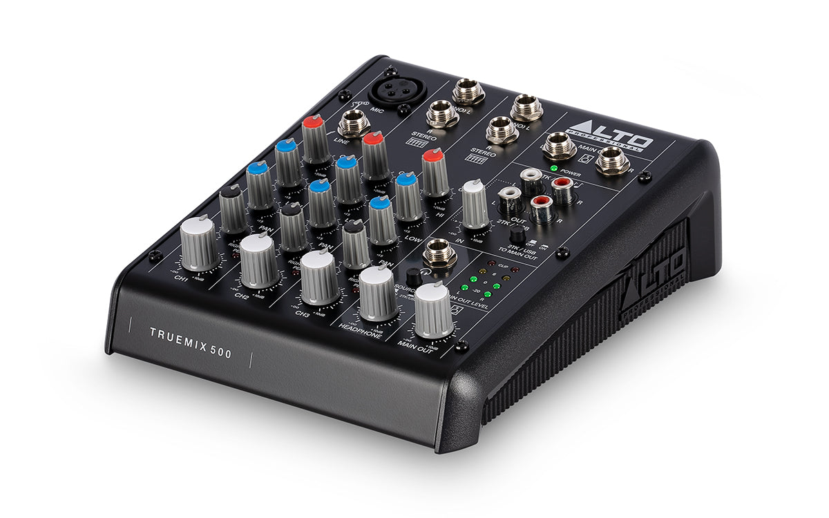 ALTO TRUEMIX500 - 5-CHANNEL ANALOG MIXER WITH USB