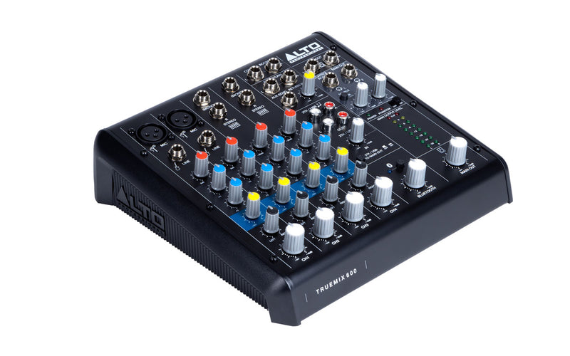 ALTO TRUEMIX600 - 6-CHANNEL COMPACT MIXER WITH USB AND BLUETOOTH