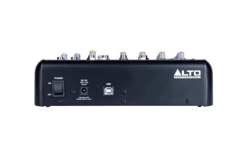 ALTO TRUEMIX600 - 6-CHANNEL COMPACT MIXER WITH USB AND BLUETOOTH