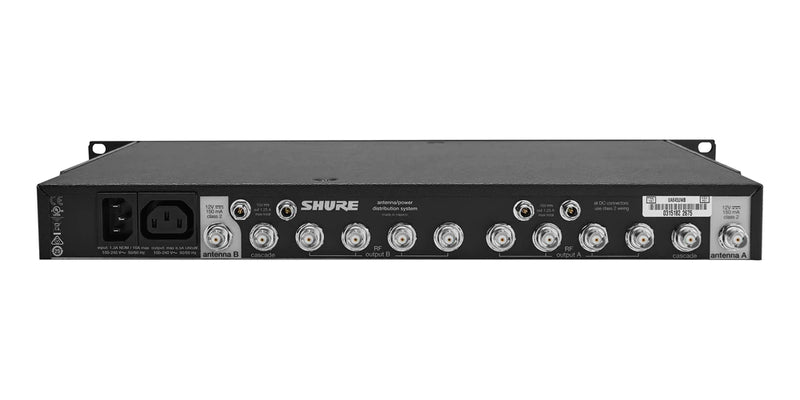 Shure UA845UWB Wireless Antenna - Shure UA845UWB Ultra-Wide Band Antenna and Power Distribution System (174 to 1805 MHz)