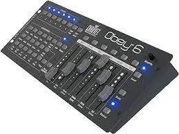 CHAUVET OBEY6 Dmx Controller 6 fixtures - Chauvet DJ OBEY 6 Universal Compact DMX-512 Controller Ideal For LED Fixtures