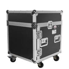 PRO-X- T-10MRLT MK2 - ProX T-10MRLT DJ Combo Flight Case w/ Laptop Shelf Amp Casters