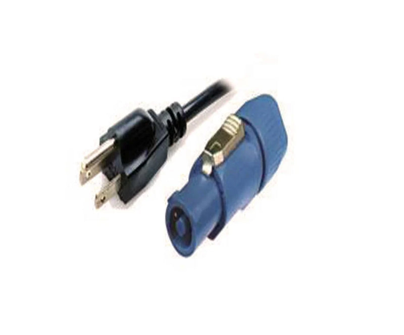 PRO-X- XC-PWCE14-06 - ProX XC-PWCE14-06 14 AWG High Performance Power Cord NEMA 5-15 Edison to PowerCon Blue Male - 6ft