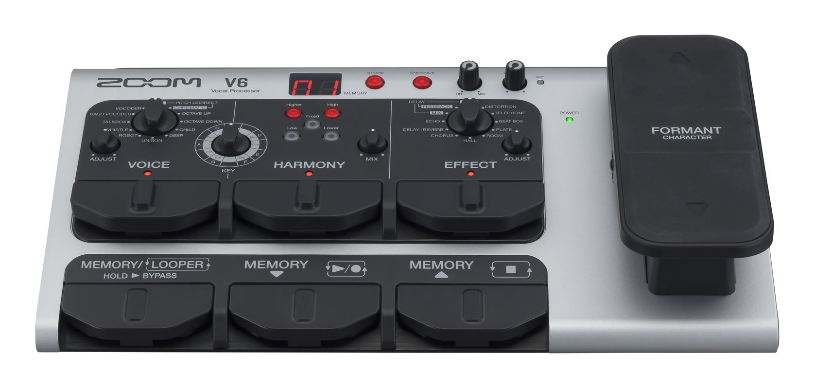 ZOOM ZV6 - Vocal Effect Processor