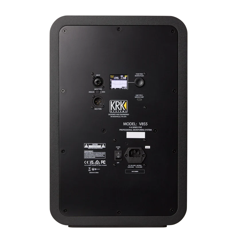 KRK V6S5 - Powered Studio Monitor - LF Driver: 6"  HF Driver: 1"