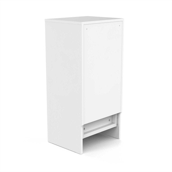 VINYL-VAULT-WHT - Vinyl Vault With Drawers - Holds up to 160 Records
