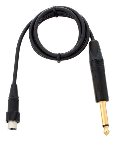 Shure WA305 Cable Shure - Shure WA305 1/4" Instrument to TA4F Cable for Shure Transmitters (3')
