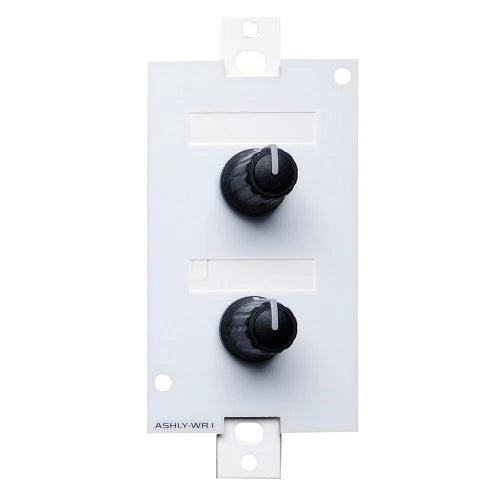 WR-1 - Ashly WR-1 Dual Level Wall-Mount Remote Volume Control For 24.24M