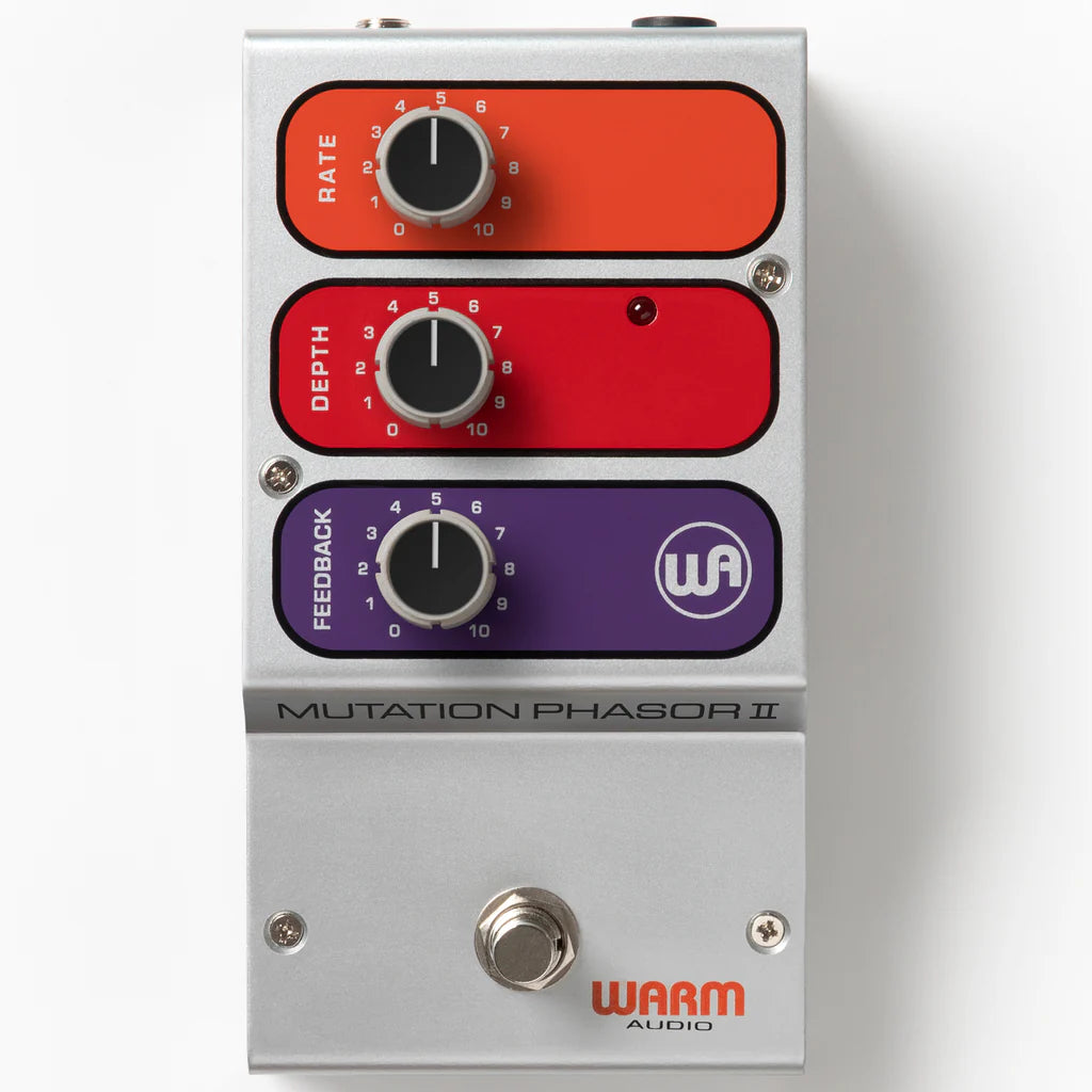 WARM WA-MPH - Electro-Optical Phase-Shifting Pedal With Feedback Circuit