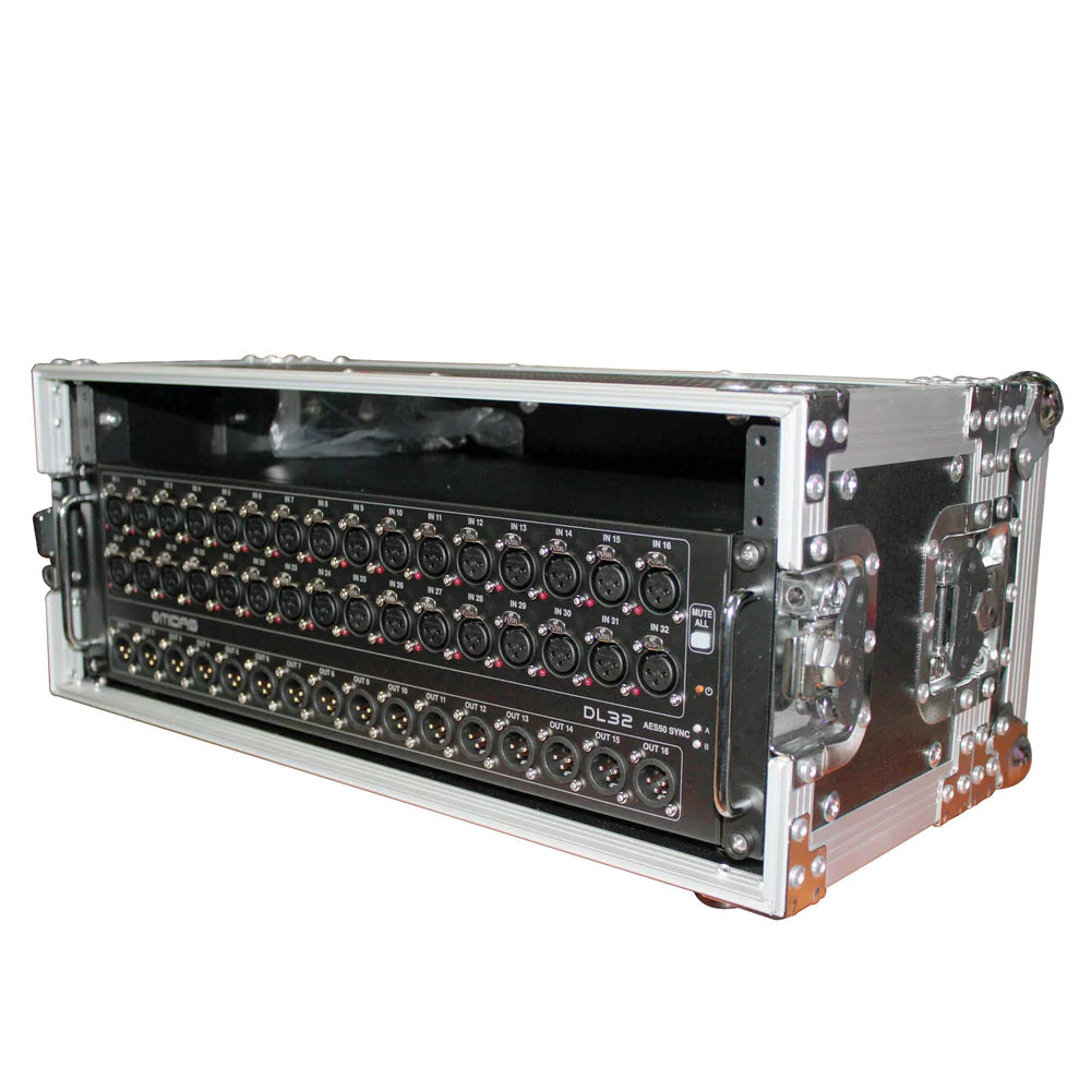 PRO-X- X-4U7D - ProX X-4U7D 4U Deluxe Effects Rack 7" Deep Rail to Rail w/ Handle