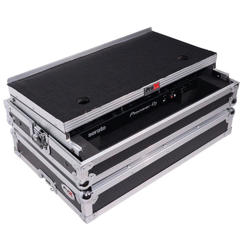 PRO-X- X-DDJREV1 LT - ProX X-DDJREV1LT ATA Flight Case For Pioneer DDJ-REV1 DJ Controller w/Laptop Shelf