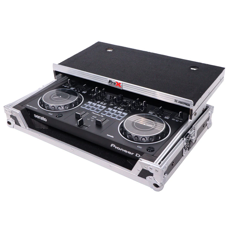 PRO-X- X-DDJREV1 LT - ProX X-DDJREV1LT ATA Flight Case For Pioneer DDJ-REV1 DJ Controller w/Laptop Shelf