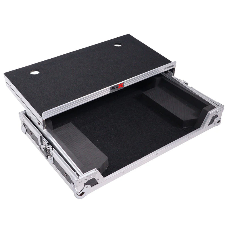 PRO-X- X-DDJREV1 LT - ProX X-DDJREV1LT ATA Flight Case For Pioneer DDJ-REV1 DJ Controller w/Laptop Shelf