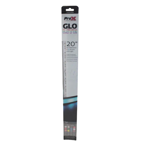 PROX-X-GLOLITE20 - ProX X-GLOLITE20 RGB Accent Aluminum Body LED Light Fixture - 20 Inches