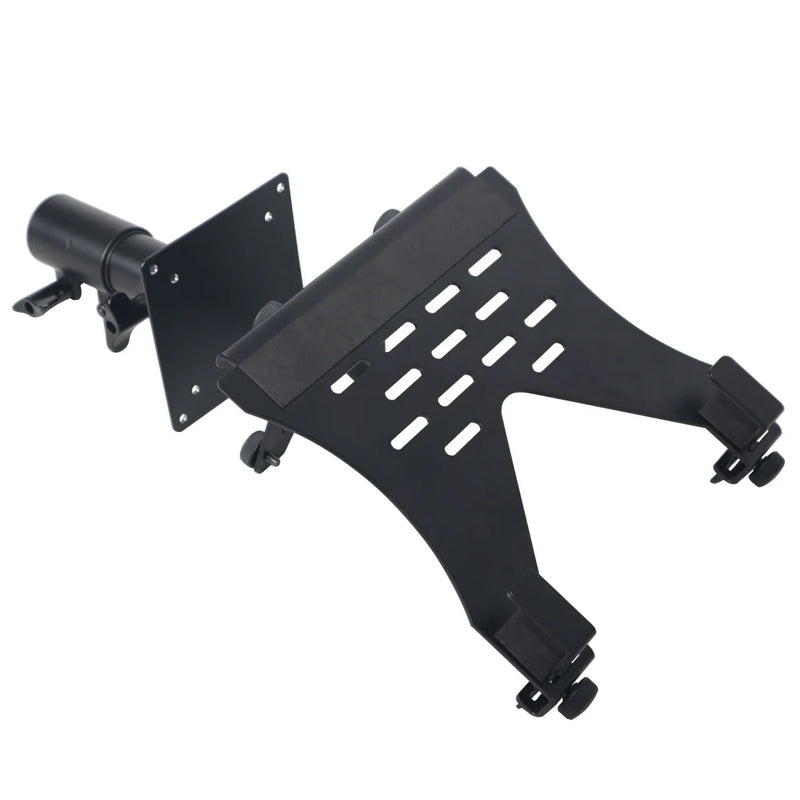 PRO-X- X-LTF01 BLACK - ProX X-LTF01WH Laptop Shelf Monitor VESA Arm bracket Mount fits on Speaker Stand (Black)