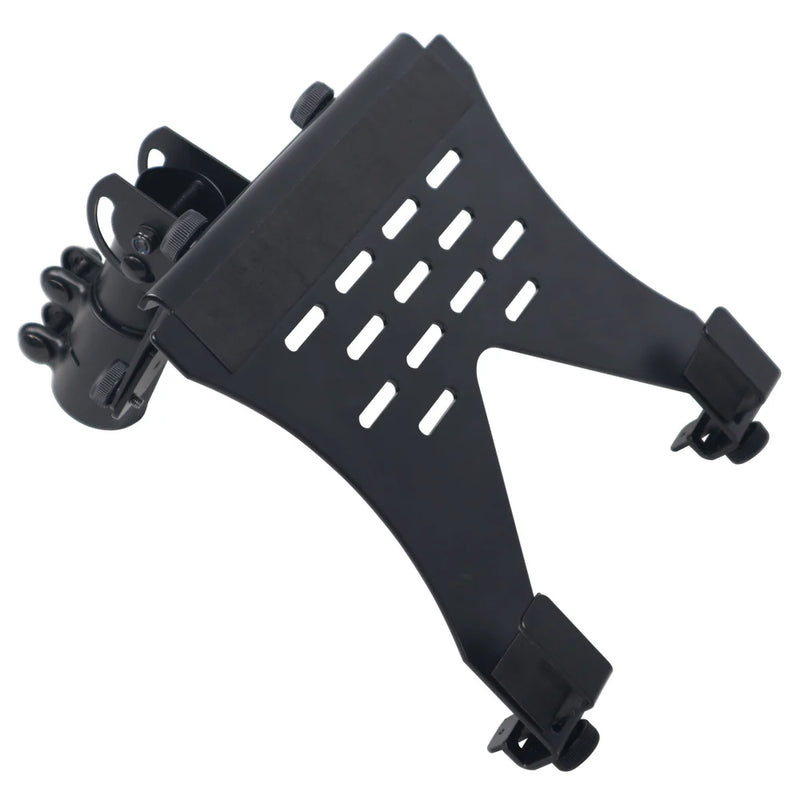 PROX-X-LTF01 BLACK - ProX X-LTF01WH Laptop Shelf Monitor VESA Arm bracket Mount fits on Speaker Stand (Black)