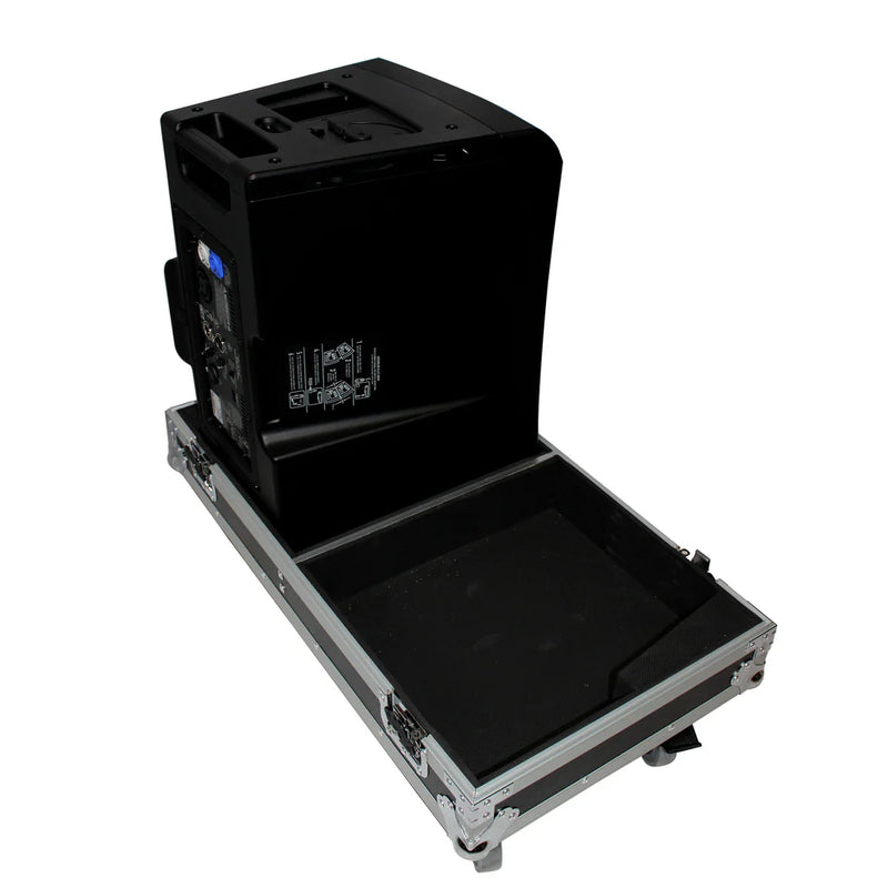 PRO-X- X-QSC KLA12 - ProX X-QSC-KLA12 Flight-Road Case for 2 QSC KLA12 Speakers