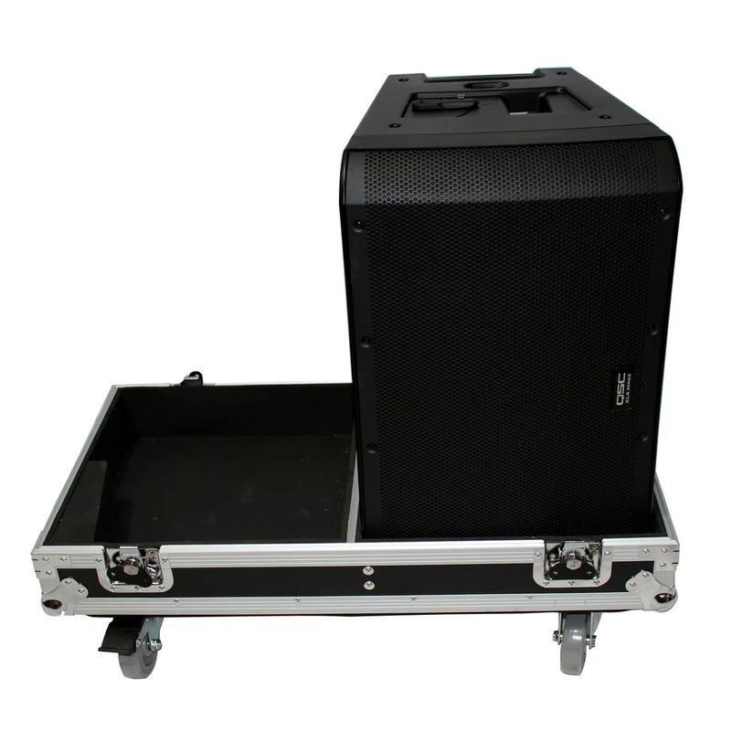 PRO-X- X-QSC KLA12 - ProX X-QSC-KLA12 Flight-Road Case for 2 QSC KLA12 Speakers