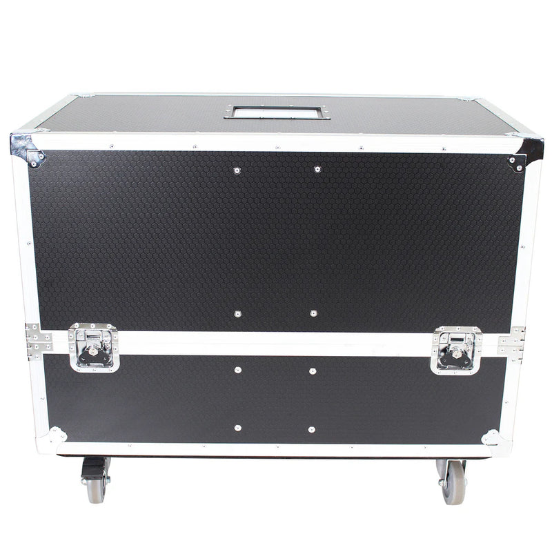 PROX-X-RCF-EVOX8J8X2W - ProX X-RCF-EVOX8J8X2W ATA Style Flight-Road Case For RCF EVOX 8 J8 JMIX8 Speaker Array System Fits Two Speakers and Subs