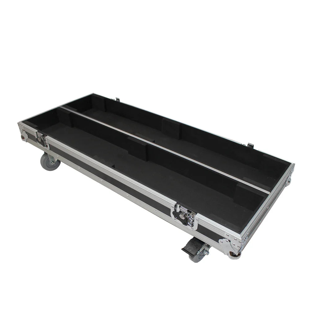 PRO-X- X-RCF NXL24A - ProX X-RCF-NXL24A Flight Case for Two RCF NX L24-A Column Array Speakers W/4 Inch Casters