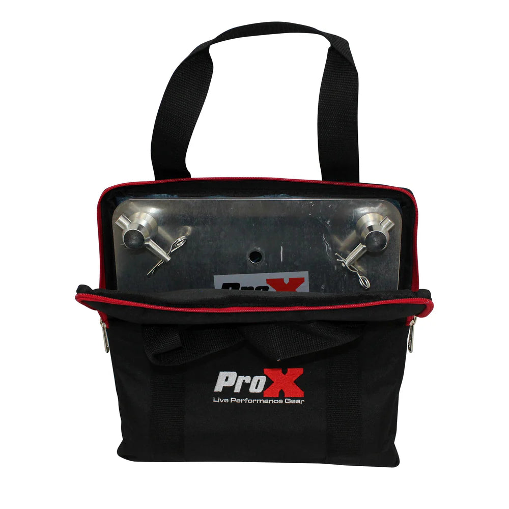 PRO-X- XB-BP12TB - ProX XB-BP12TB Padded Gig Bag Fits 1x 12x12 inch Truss Base Plate