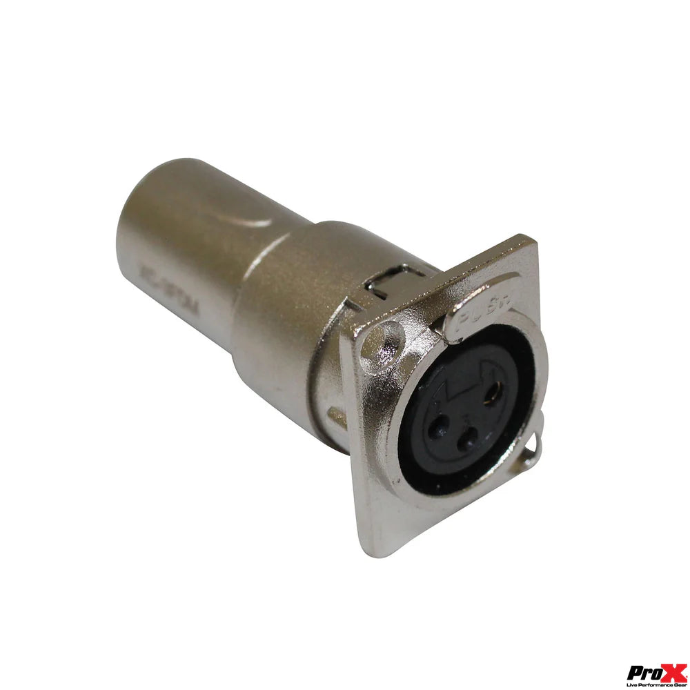 PROX-XC-3FDM - ProX XC-3FDM XLR Female To Male Adapter For Panel Mount