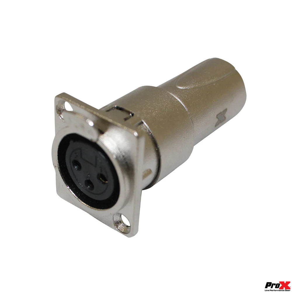 PROX-XC-3FDM - ProX XC-3FDM XLR Female To Male Adapter For Panel Mount