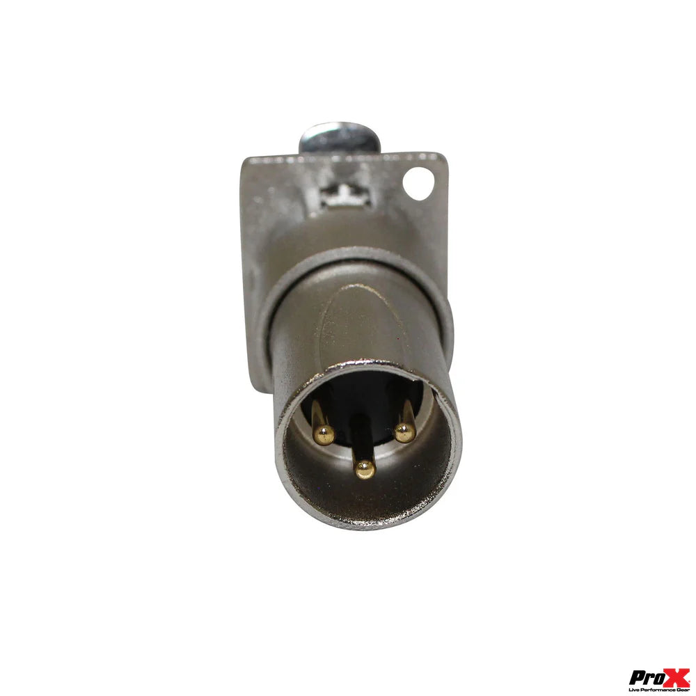 PROX-XC-3FDM - ProX XC-3FDM XLR Female To Male Adapter For Panel Mount
