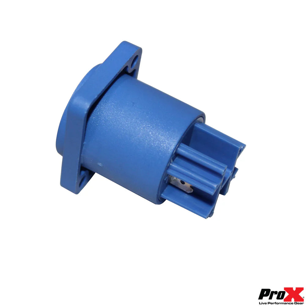 PROX-XC-PWCP-BLUE - ProX XC-PWCP-BLUE Panel Mount Blue PowerCon Female Connector