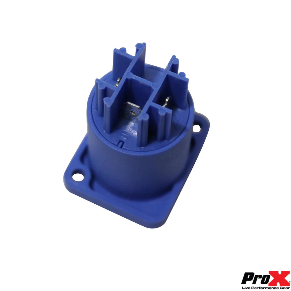 PROX-XC-PWCP-BLUE - ProX XC-PWCP-BLUE Panel Mount Blue PowerCon Female Connector