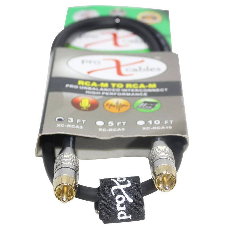 PRO-X- XC-RCA03 - ProX XC-RCA03 3 Ft. High Performance Audio Cable RCA to RCA