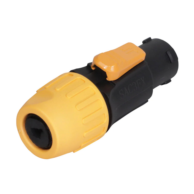 PRO-X- XC-SAC3FX - ProX XC-SAC3FX Professional Waterproof SAC3FX Power Twist True Power Connector FEMALE Plug