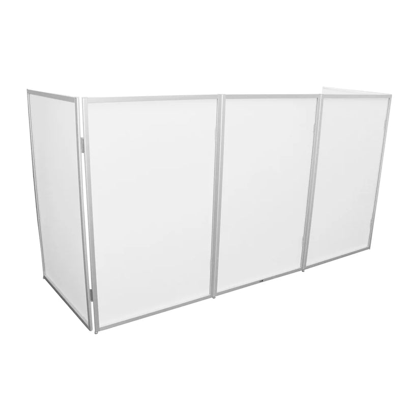 PRO-X- XF-5X3048S - ProX XF-5X3048S 5 Panel Silver Chrome Frame DJ Facade W/ Stainless Quick Release