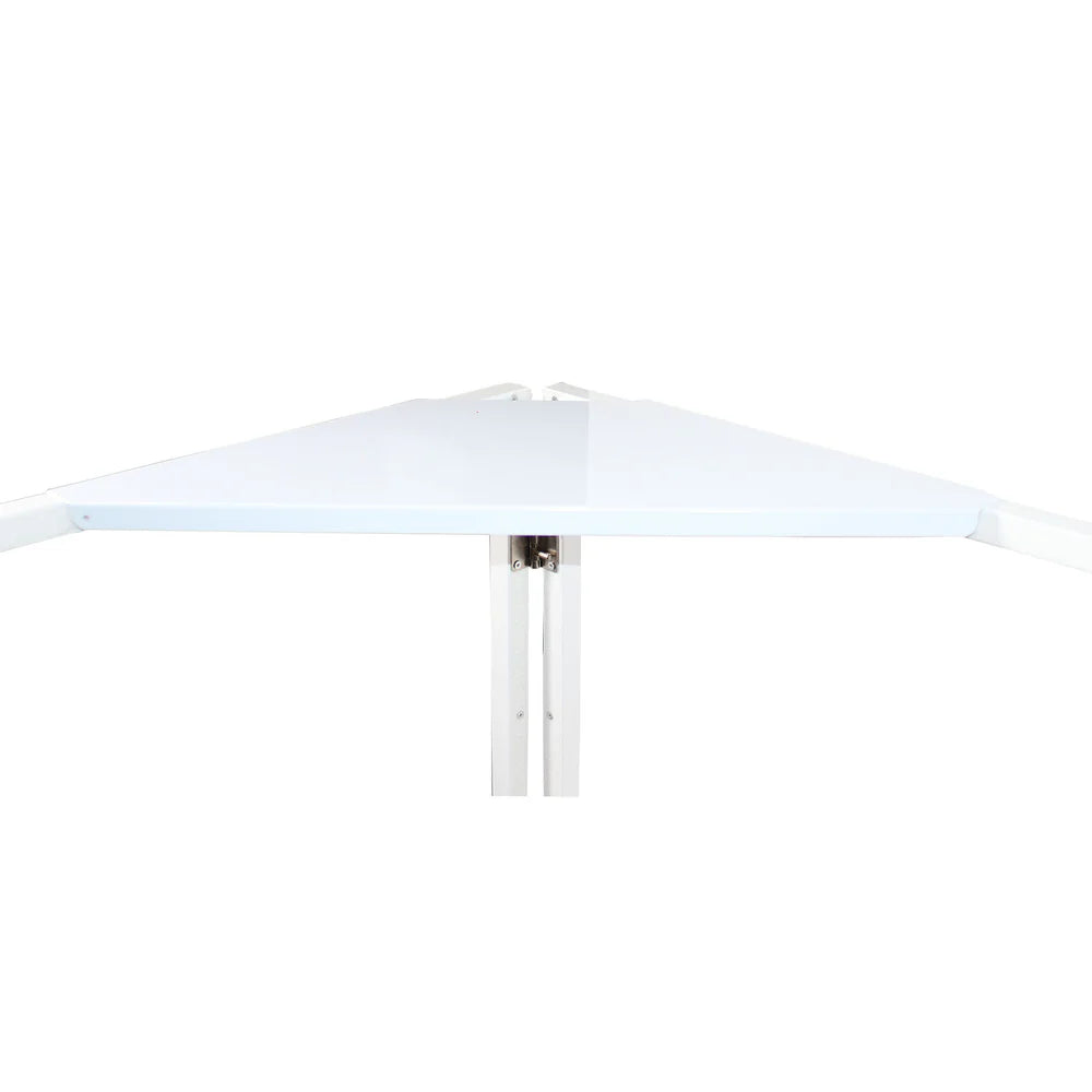 PRO-X- XF-CSW X2 - ProX XF-CSWX2 Universal Set of Aluminum Corner Shelves for DJ Facades White Finish