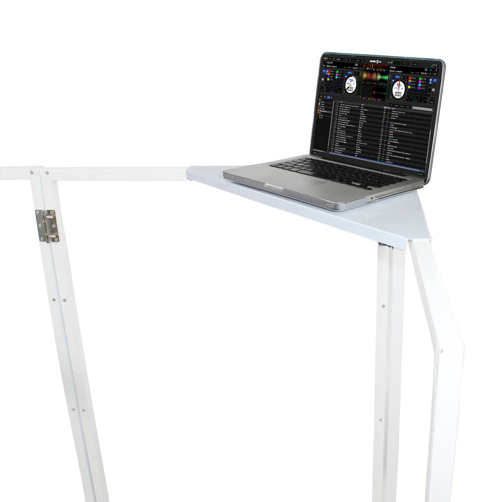 PRO-X- XF-CSW X2 - ProX XF-CSWX2 Universal Set of Aluminum Corner Shelves for DJ Facades White Finish