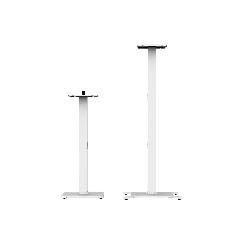 PRO-X- XFH-MHSTAND WH - ProX XFH-MHSTANDX2WH Pair Of Totem DJ Stand with Carrying Bags (White)