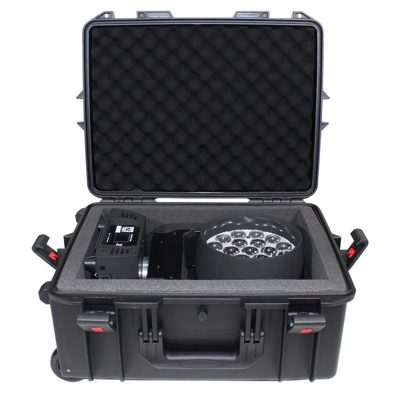 PRO-X- XM-1102HW - ProX VAULTX XM-1102HW Medium Universal Watertight Case W-Extendable Handle, Wheels and Pluck-N-Pak Foam