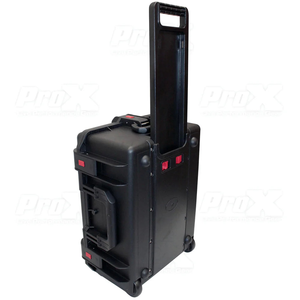 PRO-X- XM-1102HW - ProX VAULTX XM-1102HW Medium Universal Watertight Case W-Extendable Handle, Wheels and Pluck-N-Pak Foam