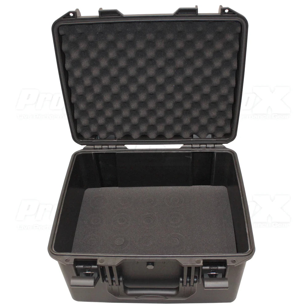 PRO-X- XM-1216MIC - ProX VAULTX XM-1216MIC Watertight Microphone Case (Holds 16 Handheld Units)
