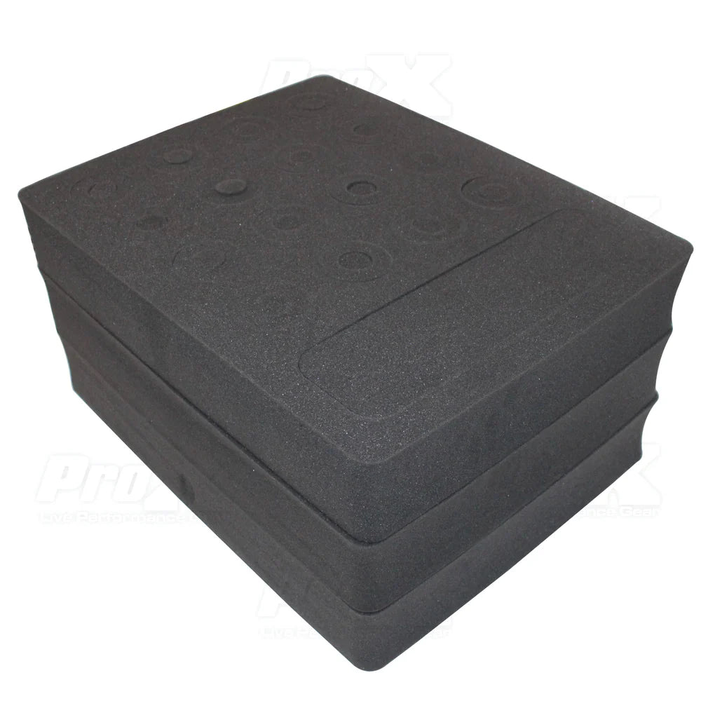 PRO-X- XM-1216MIC - ProX VAULTX XM-1216MIC Watertight Microphone Case (Holds 16 Handheld Units)
