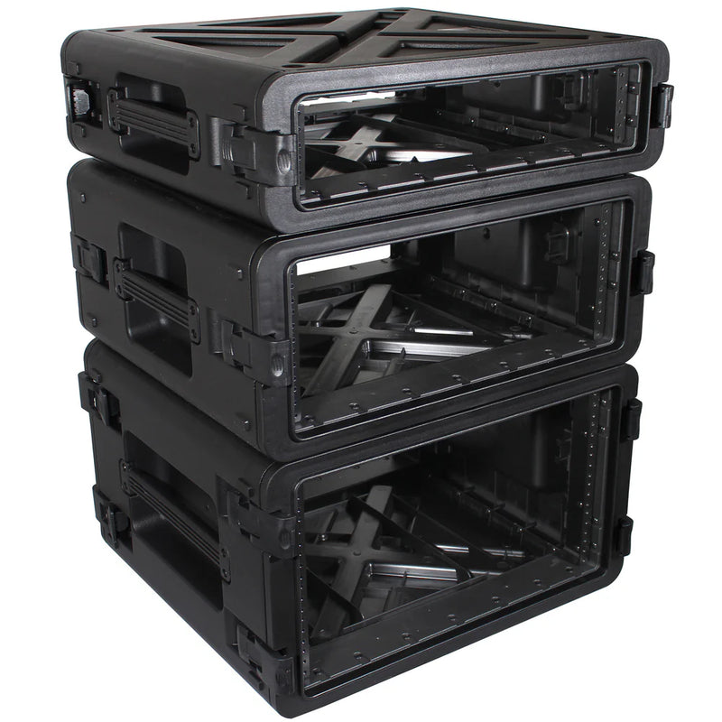 PRO-X- XM-2U - ProX VAULTX 2U Rack Air-tight, Water-sealed ABS Cas