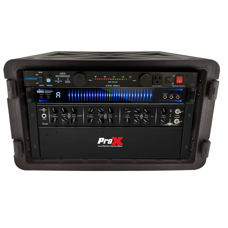 PROX-XM-6U - ProX VAULTX 6U Rack Air-tight, Water-sealed ABS Case