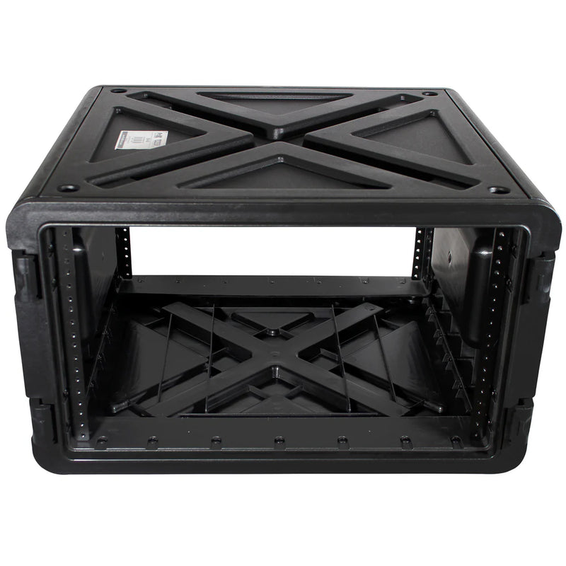 PRO-X- XM-6U - ProX VAULTX 6U Rack Air-tight, Water-sealed ABS Case