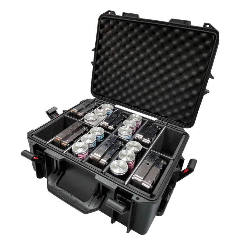 PRO-X- XM-MAXI12 - ProX VAULTX XM-MAXI12 Watertight Case for 12 ApeLabs MAXI Lights W-Extendable Handle and Wheels