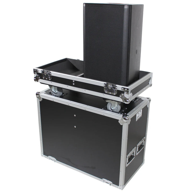 PRO-X- X-QSC K12 - ProX X-QSCK12 ProX ATA style Flight Case for 2x QSC K12 or K12.2 Speakers