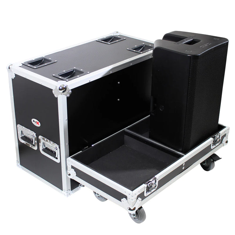 PRO-X- X-QSC K12 - ProX X-QSCK12 ProX ATA style Flight Case for 2x QSC K12 or K12.2 Speakers